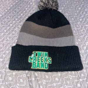 Black and Gray Kids Beanie